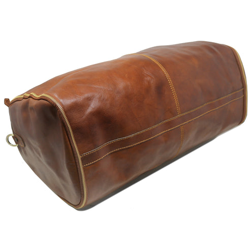 Floto Roma leather garment duffle travel bag 7